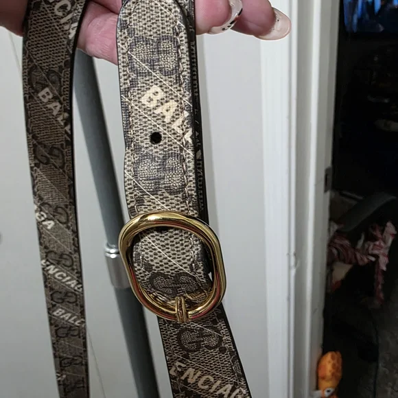 Balenciaga x Gucci Calab.Beige Shoulder Bag. NWOT. - Picture 13 of 14